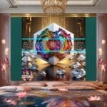 Cuboid 3D Natural Design Digital Wall Art Home Decor _92 - Image 2