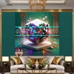 Cuboid 3D Natural Design Digital Wall Art Home Decor _107 - Image 3