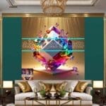 Cuboid 3D Natural Design Digital Wall Art Home Decor _112 - Image 3