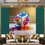 Cuboid 3D Natural Design Digital Wall Art Home Decor _116 - Image 3
