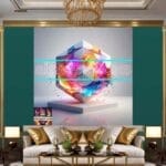 Cuboid 3D Natural Design Digital Wall Art Home Decor _122 - Image 3