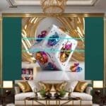 Cuboid 3D Natural Design Digital Wall Art Home Decor _123 - Image 2