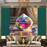 Cuboid 3D Natural Design Digital Wall Art Home Decor _127 - Image 3