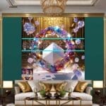 Cuboid 3D Natural Design Digital Wall Art Home Decor _130 - Image 3