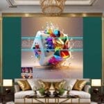 Cuboid 3D Natural Design Digital Wall Art Home Decor _137 - Image 3