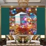 Cuboid 3D Natural Design Digital Wall Art Home Decor _148 - Image 3