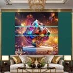 Cuboid 3D Natural Design Digital Wall Art Home Decor _153 - Image 3