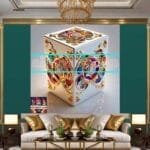 Cuboid 3D Natural Design Digital Wall Art Home Decor _157 - Image 3