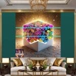 Cuboid 3D Natural Design Digital Wall Art Home Decor _160 - Image 3