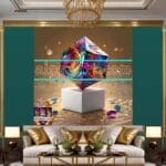Cuboid 3D Natural Design Digital Wall Art Home Decor _166 - Image 3