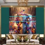 Cuboid 3D Natural Design Digital Wall Art Home Decor _32 - Image 3