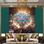 Cuboid 3D Natural Design Digital Wall Art Home Decor _33 - Image 3
