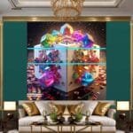 Cuboid 3D Natural Design Digital Wall Art Home Decor _37 - Image 3