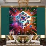 Cuboid 3D Natural Design Digital Wall Art Home Decor _38 - Image 3