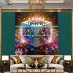 Cuboid 3D Natural Design Digital Wall Art Home Decor _47 - Image 3