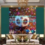 Cuboid 3D Natural Design Digital Wall Art Home Decor _48 - Image 3