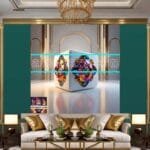 Cuboid 3D Natural Design Digital Wall Art Home Decor _71 - Image 3