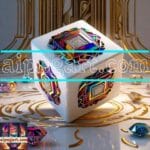 Cuboid 3D Natural Design Digital Wall Art Home Decor _101