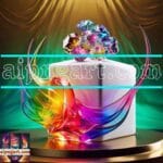 Cuboid 3D Natural Design Digital Wall Art Home Decor _108