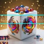 Cuboid 3D Natural Design Digital Wall Art Home Decor _109