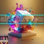 Cuboid 3D Natural Design Digital Wall Art Home Decor _118