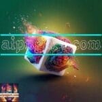 Cuboid 3D Natural Design Digital Wall Art Home Decor _133