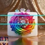 Cuboid 3D Natural Design Digital Wall Art Home Decor _146