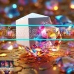 Cuboid 3D Natural Design Digital Wall Art Home Decor _148