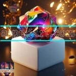 Cuboid 3D Natural Design Digital Wall Art Home Decor _154