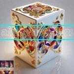 Cuboid 3D Natural Design Digital Wall Art Home Decor _157