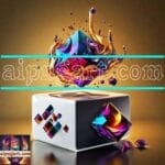 Cuboid 3D Natural Design Digital Wall Art Home Decor _162