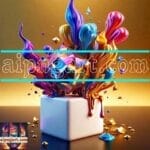 Cuboid 3D Natural Design Digital Wall Art Home Decor _169