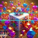 Cuboid 3D Natural Design Digital Wall Art Home Decor _31
