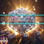 Cuboid 3D Natural Design Digital Wall Art Home Decor _33