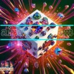 Cuboid 3D Natural Design Digital Wall Art Home Decor _38