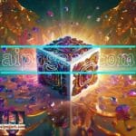 Cuboid 3D Natural Design Digital Wall Art Home decor _52