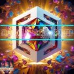 Cuboid 3D Natural Design Digital Wall Art Home Decor _55