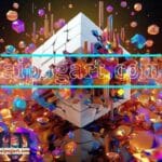 Cuboid 3D Natural Design Digital Wall Art Home Decor _58