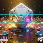 Cuboid 3D Natural Design Digital Wall Art Home Decor _62