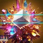 Cuboid 3D Natural Design Digital Wall Art Home Decor _65