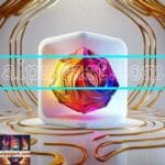 Cuboid 3D Natural Design Digital Wall Art Home Decor _76