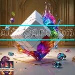 Cuboid 3D Natural Design Digital Wall Art Home Decor _84