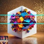 Cuboid 3D Natural Design Digital Wall Art Home Decor _85