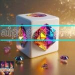 Cuboid 3D Natural Design Digital Wall Art Home Decor _91