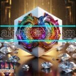 Cuboid 3D Natural Design Digital Wall Art Home Decor _92