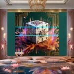 Cuboid 3D Natural Design Digital Wall Art Home Decor _12 - Image 2