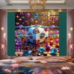 Cuboid 3D Natural Design Digital Wall Art Home Decor _21 - Image 2