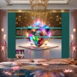 Cuboid 3D Natural Design Digital Wall Art Home Decor _04 - Image 2