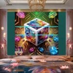 Cuboid 3D Natural Design Digital Wall Art Home Decor _05 - Image 2