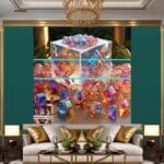 Cuboid 3D Natural Design Digital Wall Art Home Decor _13 - Image 3